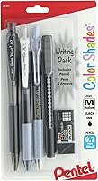 Vista 1 de Pentel Paquete de Escritura Color Shades - Negro (BLBKALZBPA)