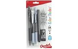 Pentel Color Shades Writing Pack - Black (BLBKALZBPA) – view 1