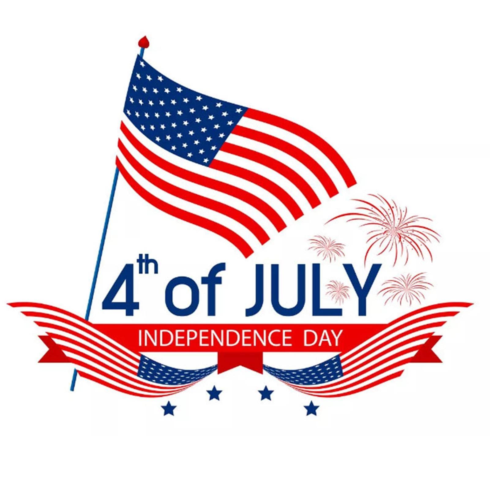 4th Of July, adesivi patriottici, rossi, bianchi e blu estivi, per planner decorativi di luglio (n. 10.191) - Italia