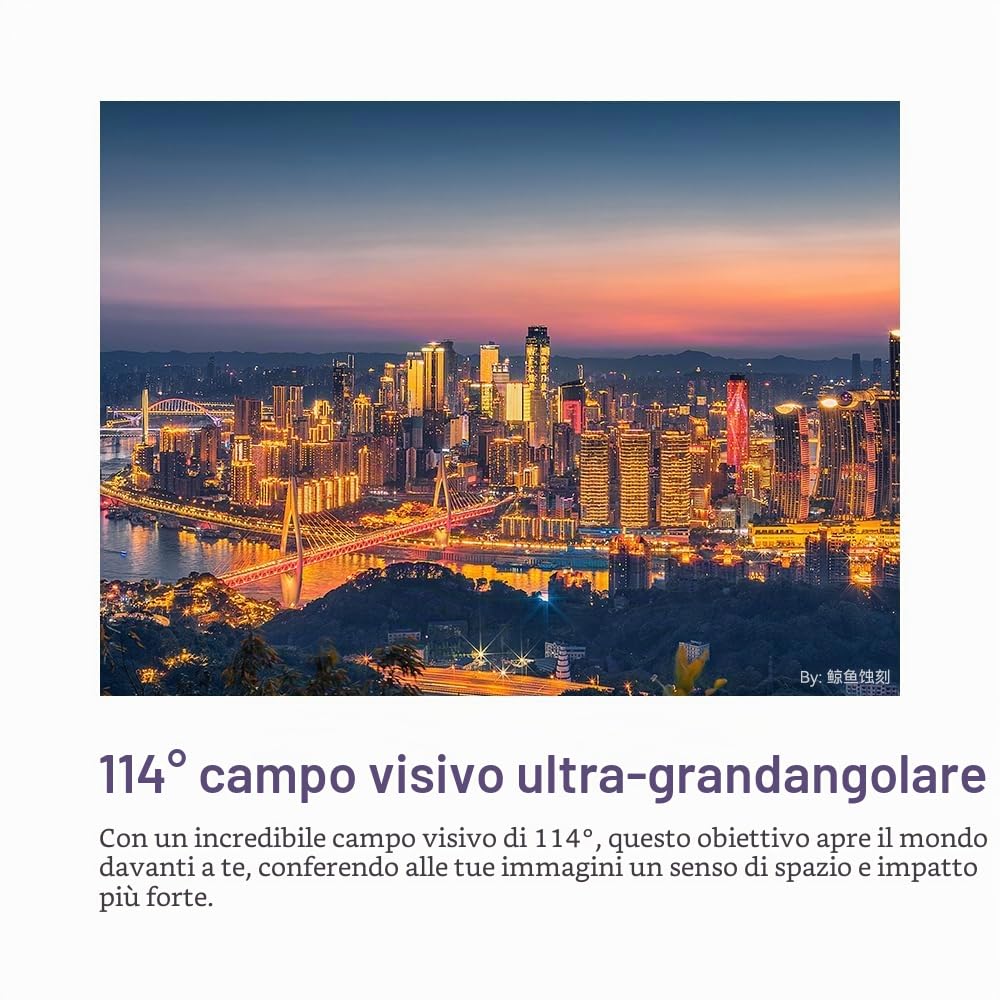 TTARTISAN 14 mm F2.8 ASPH. Obiettivo Full Frame Messa a fuoco manuale Ultra grandangolare (per Sony E)