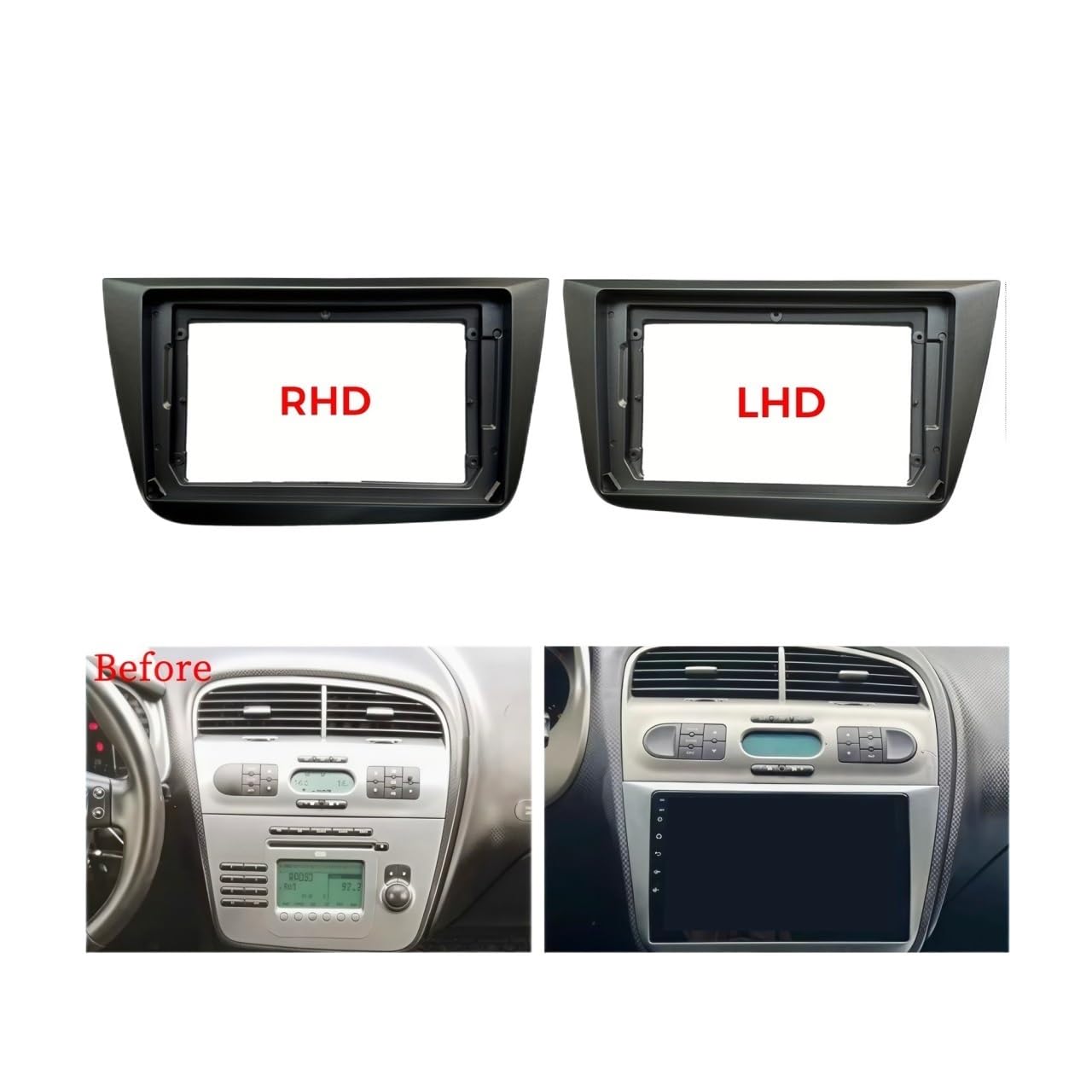 Do modyfikacji instalacji Seat Altea panel nawigacji
