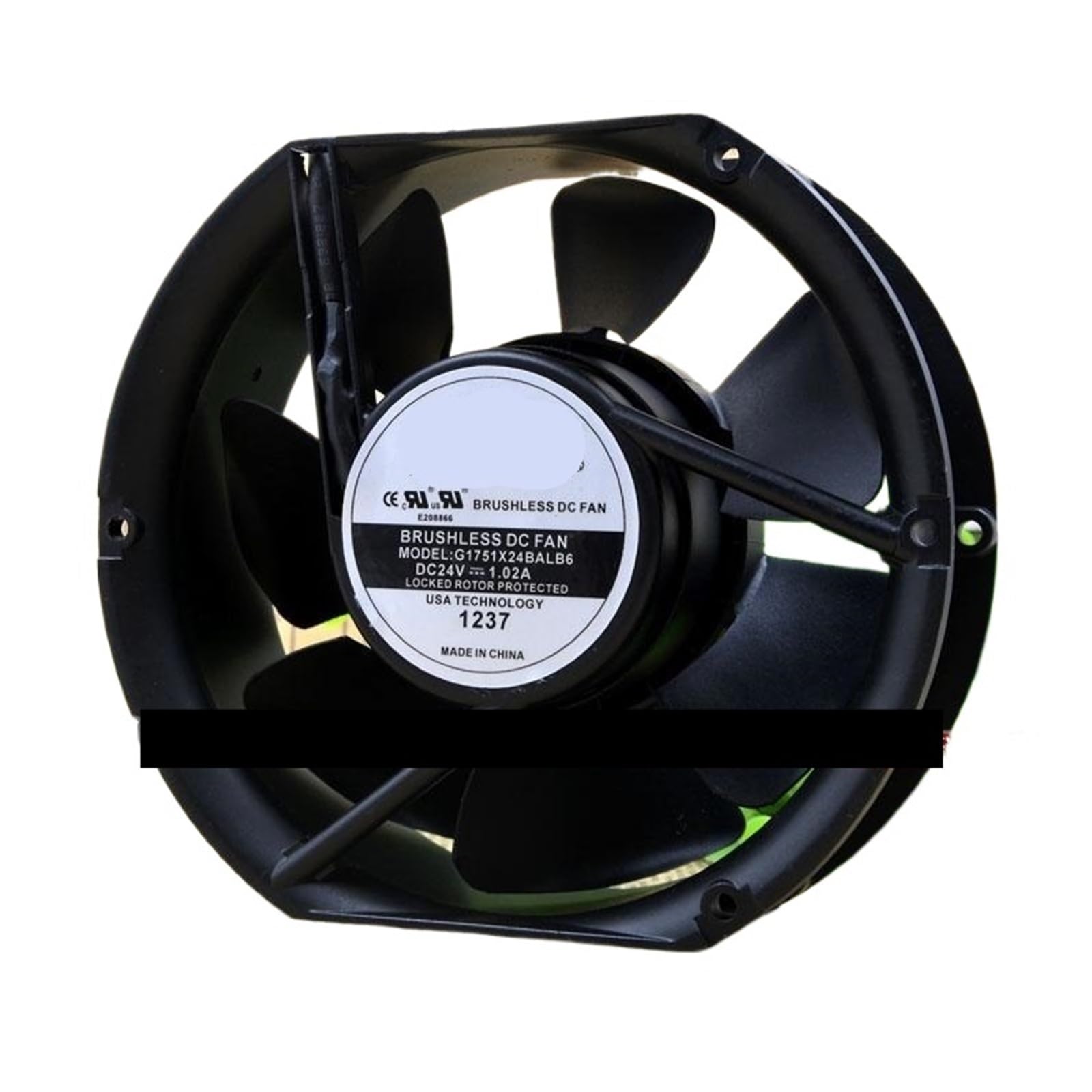 YMUGUEGH G1751X24BALB6 24V 17250 24V 17CM Inverter Cooling Fan