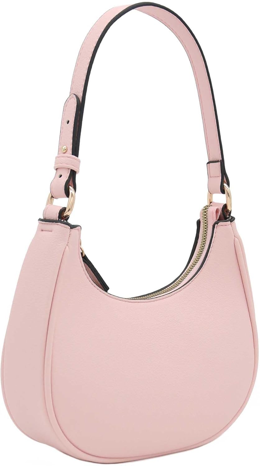 FashionPuzzle Small Crescent Shoulder Bag Underarm Purse - Image 3
