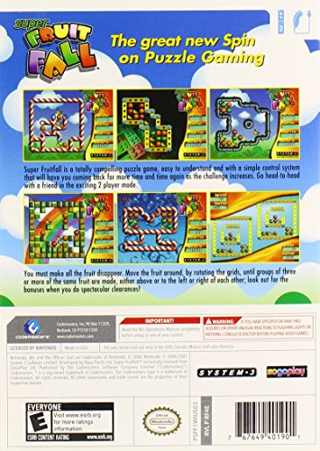 Image of Super Fruit Fall - Nintendo Wii