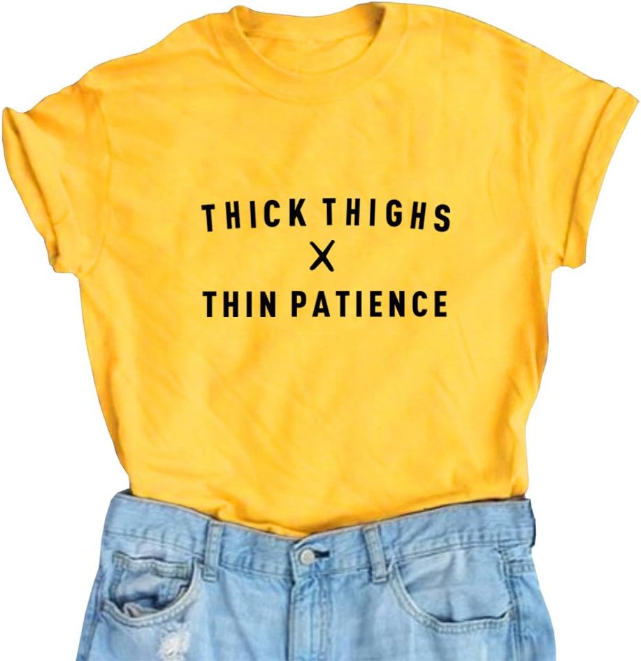 YITAN Women's Cute Juniors Tops Teen Girl Tee Funny T Shirt