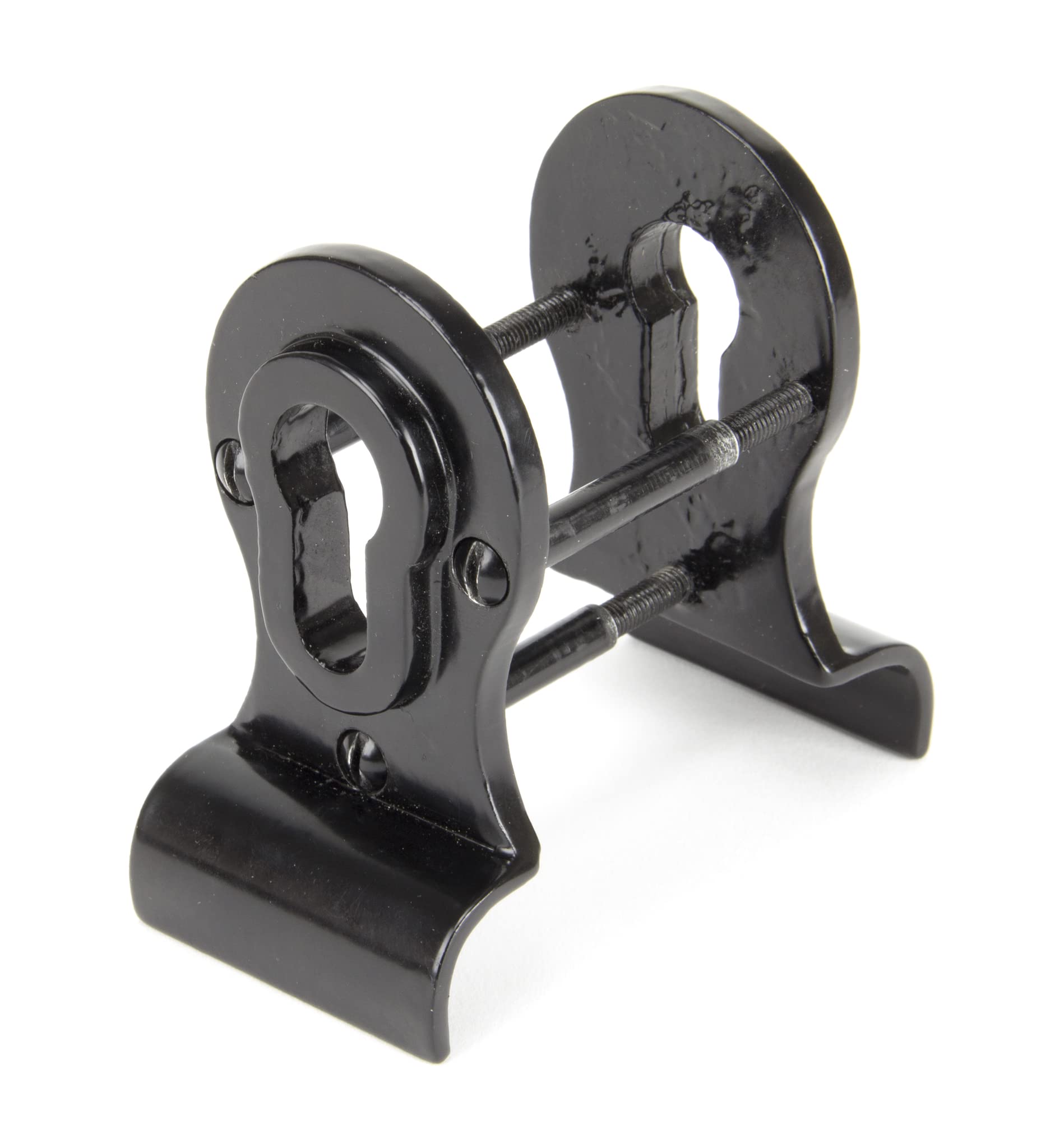 From The Anvil Black 50mm Euro Door Pull (Back To Back Fixings) from B&Q
