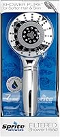 Vista 3 de Sprite Showers Pure 7-Setting Filtered 1.75GPM Shower Handle in Chrome
