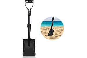 27'' Metal Sand Shovel for Beach, Gardening, Camping