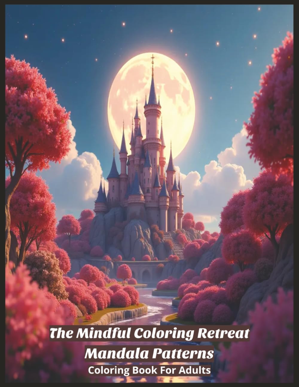 The Mindful Coloring Retreat Mandala Patterns: Stress-Free Mandala Coloring Retreat for Adults | Calm, Mindful Patterns to Relax & Unwind | 8.5 x 11 Inches, 104 Pages
