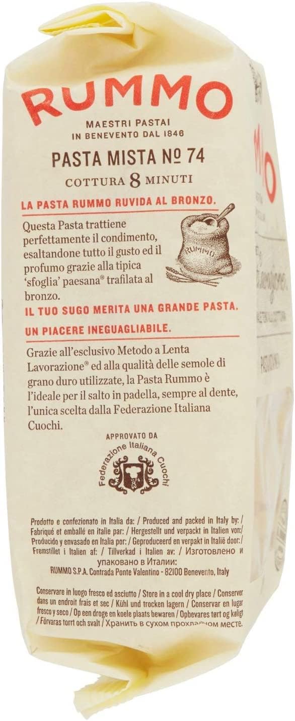 Italian Gourmet Pasta Set 20×500g – Auswahl Italienische Hartweizen Pasta (Spaghetti, Penne, Fusilli, Mista u.a.) Vorratspack für Familie & Gastronomie + Italian Gourmet Polpa