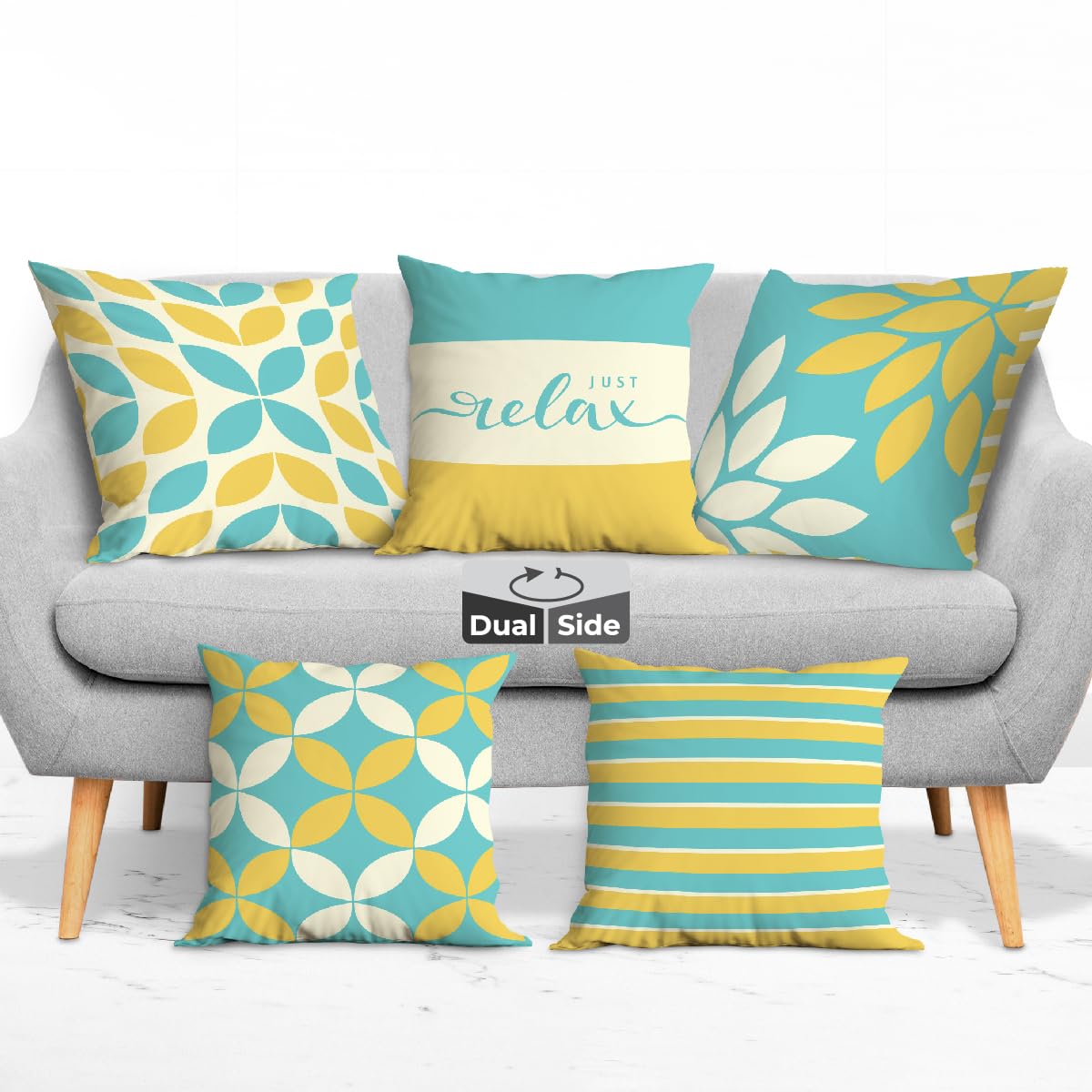 Brizberry® Designer Decorative Polycotton Throw Pillow Cushion Covers, Double Side Printing, Set of 5 (16 inch x 16 inch) (Design 77) (B0D3DWX8R1) Amazon Price History, Amazon Price Tracker
