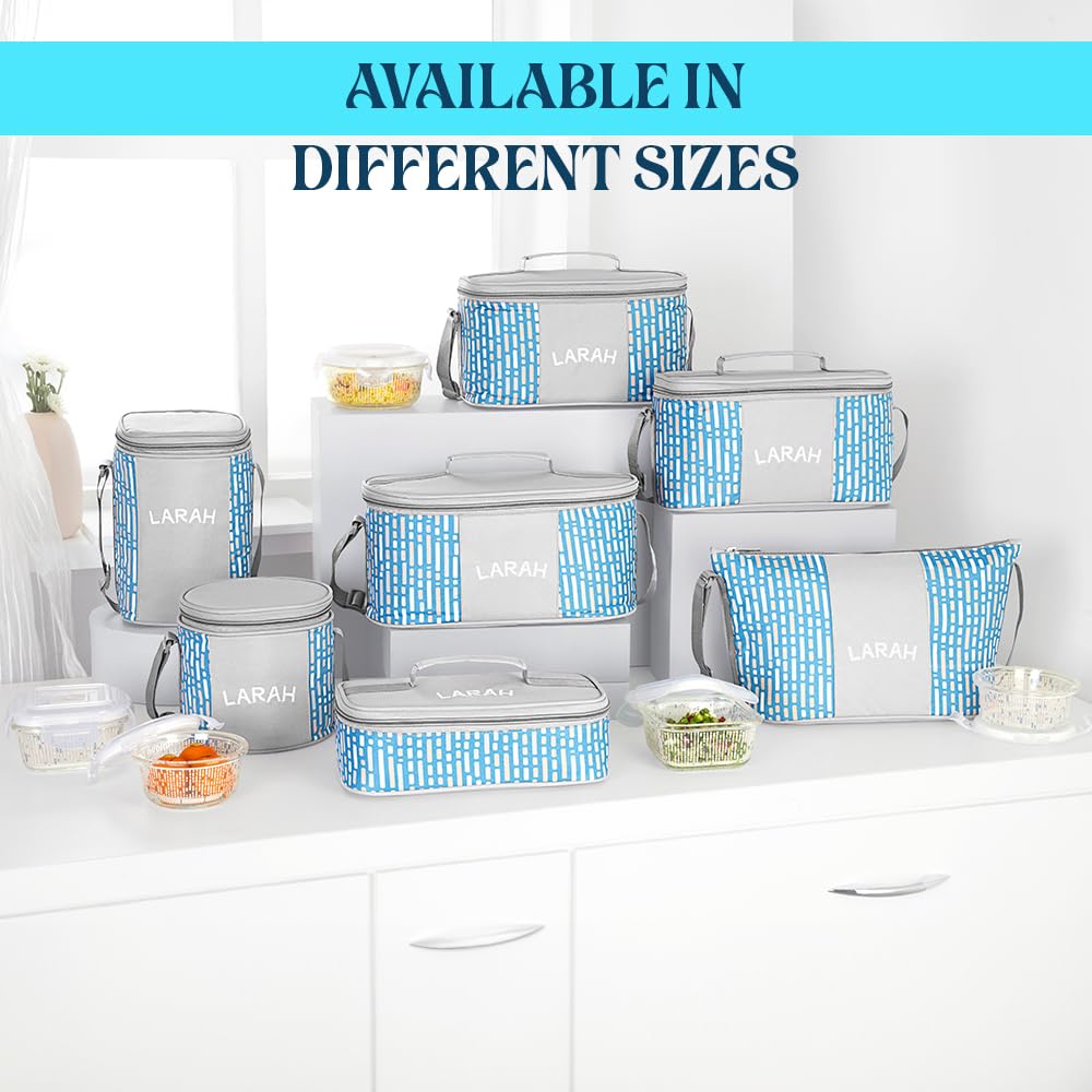 Larah Glass Lunchbox - Leakproof & Microwave Safe -9