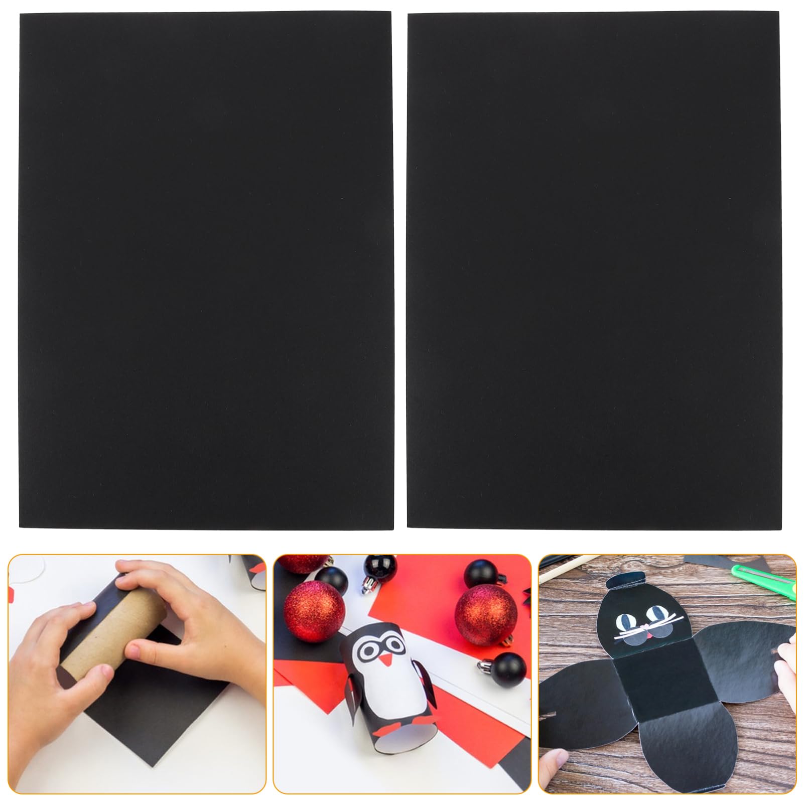 MAGICLULU Weihnachtliches Bastelpapier für Origami 100 Blatt Kartenpapier Papier Leicht und Tragbar für Unterricht und Camping