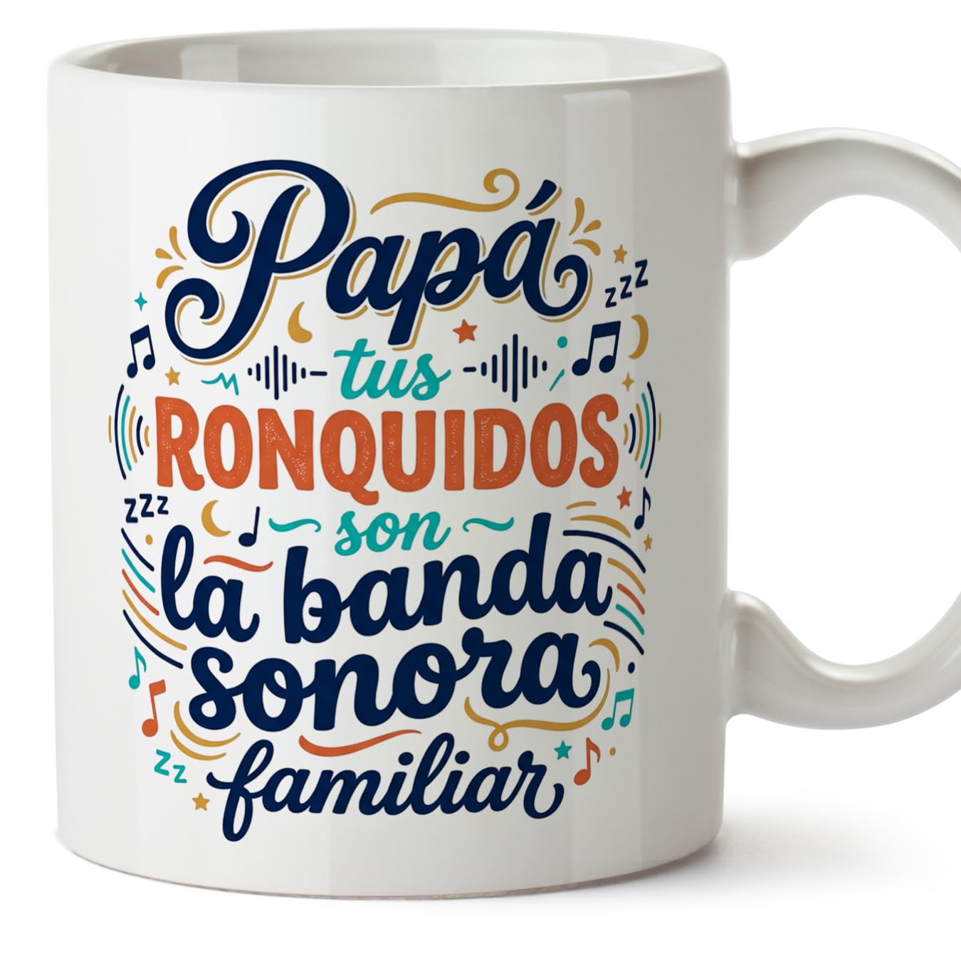 MUGFFINS Taza mamá con frase Para la mejor mamá del mundo en Español | regalo madre | 330 Ml 11 oz | Idea original para regalar | progenitores v3 — view 15