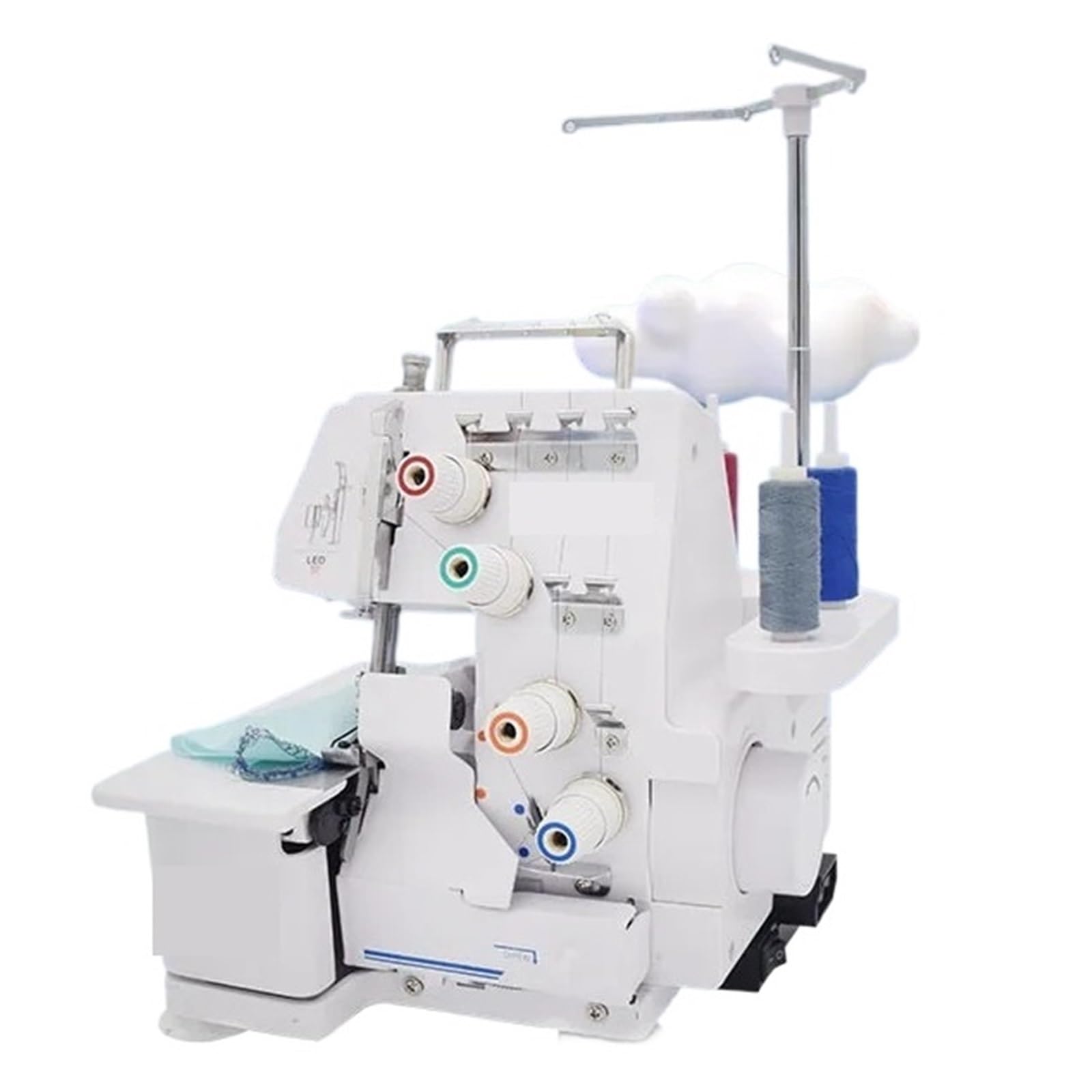 Máquina de Coser overlock de Cuatro líneas, máquina overlock portátil, máquina de Coser eléctrica de 4 líneas, fácil de Usar.,Type A