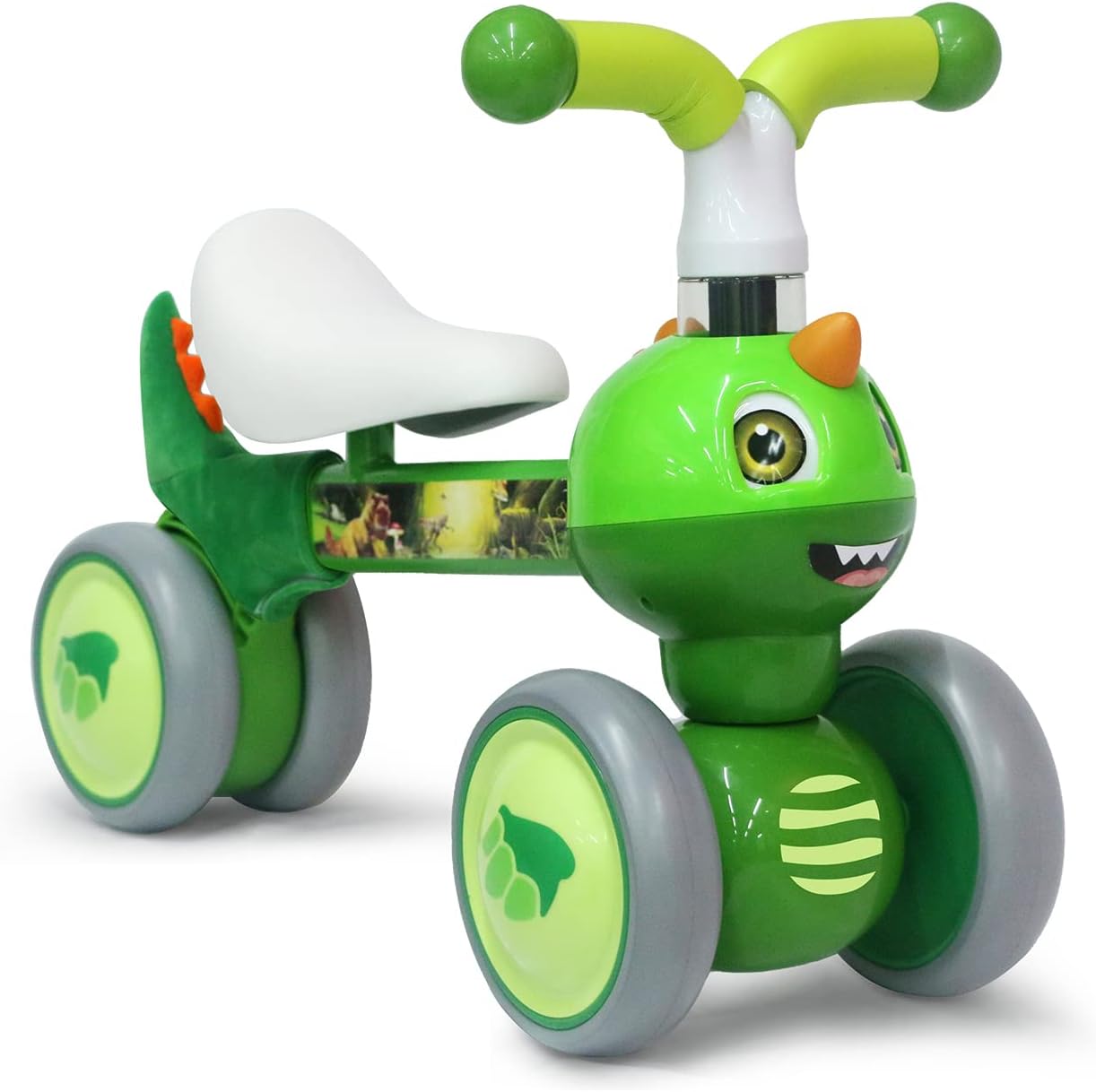 XIAPIA Baby Balance Bike 1 2 3 Years Old Boys Girls Toddler Ride on Toys for 1 Year Old Baby Trike Garden toys 1 st Birthday Gift for Girls Boys Bike Walker No Pedals (Dinosaur)