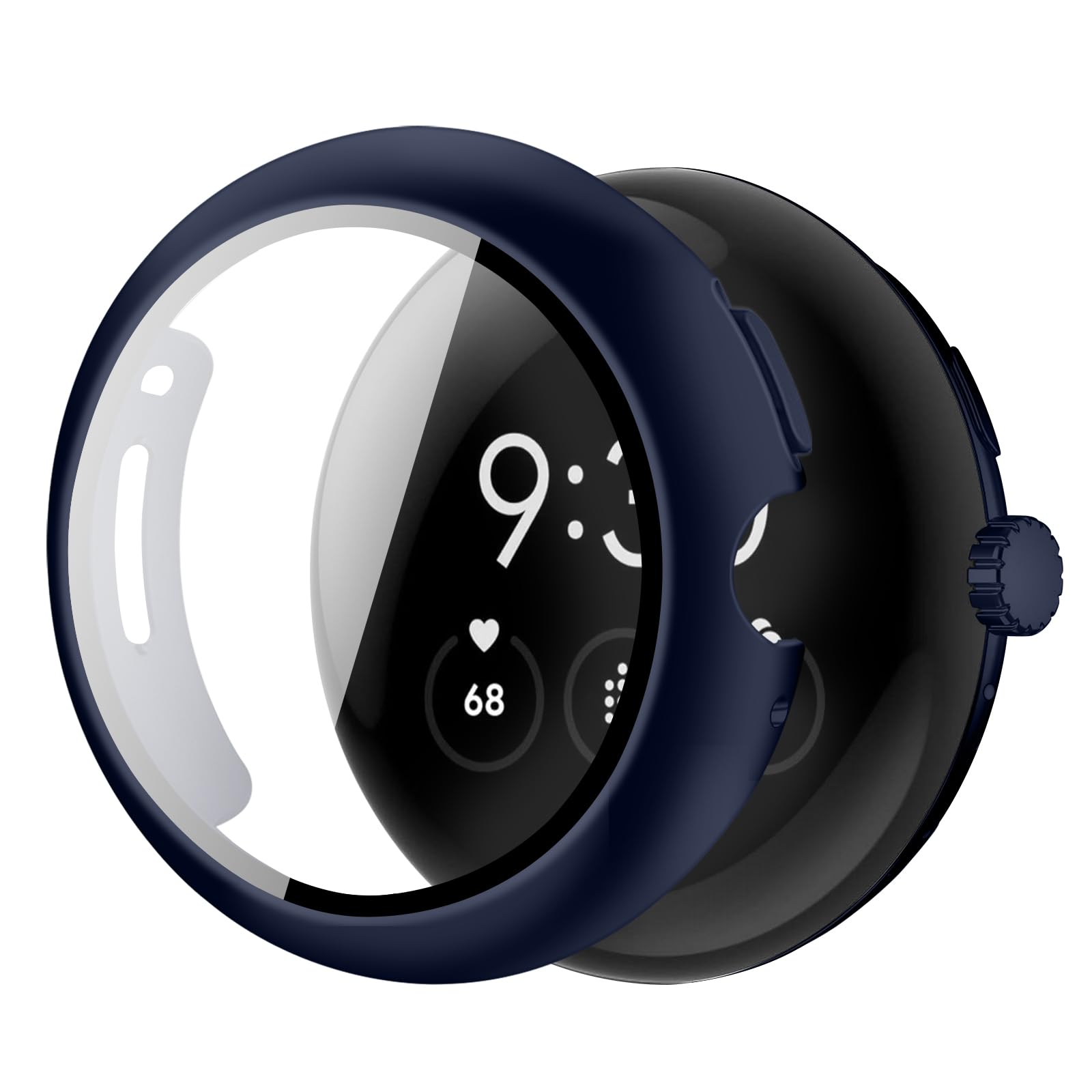 Amazon.co.jp: YUGYUG Google Pixel Watch 2 ケース PC素材 一体型 