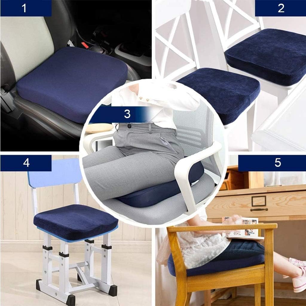 Lumbar Pillow - Memory Foam Lumbar Support Back Cushion with Balanced Firmness Designed for Lower Back Pain Relief Back Pillow