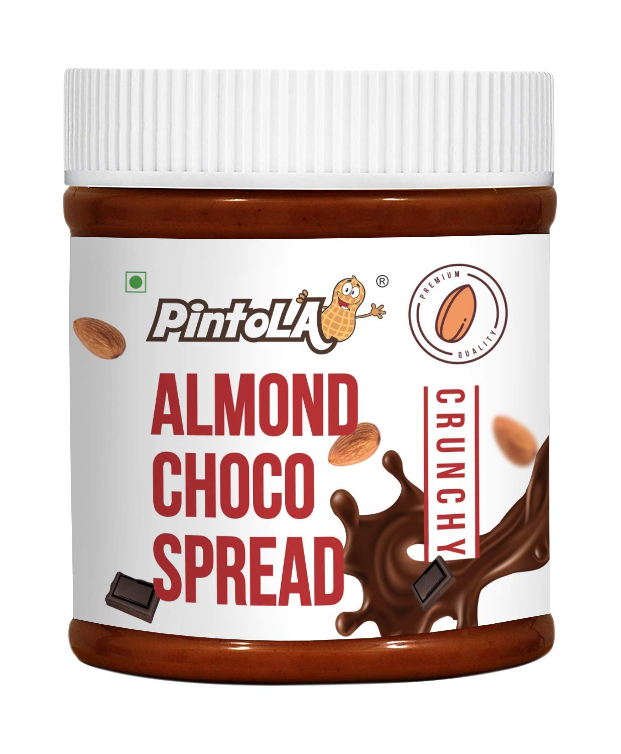 Pintola Almond Choco Spread (Crunchy) (350g)