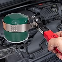 Vista 3 de Spurtar Juego de llaves giratorias para filtro de aceite de 5 piezas Ajustable Llave de 2-3/4" a 5-1/4" (70-133mm) Herramienta universal de 12