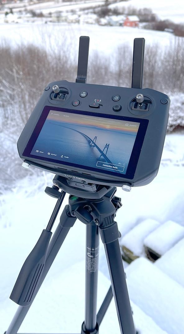 LifThor Tripod Mount – Premium Norwegian Aluminium Stand Compatible with DJI RC Pro Remote Controller