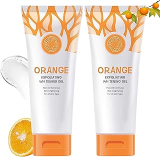 Exfoliante de gel exfoliante naranja para la ...