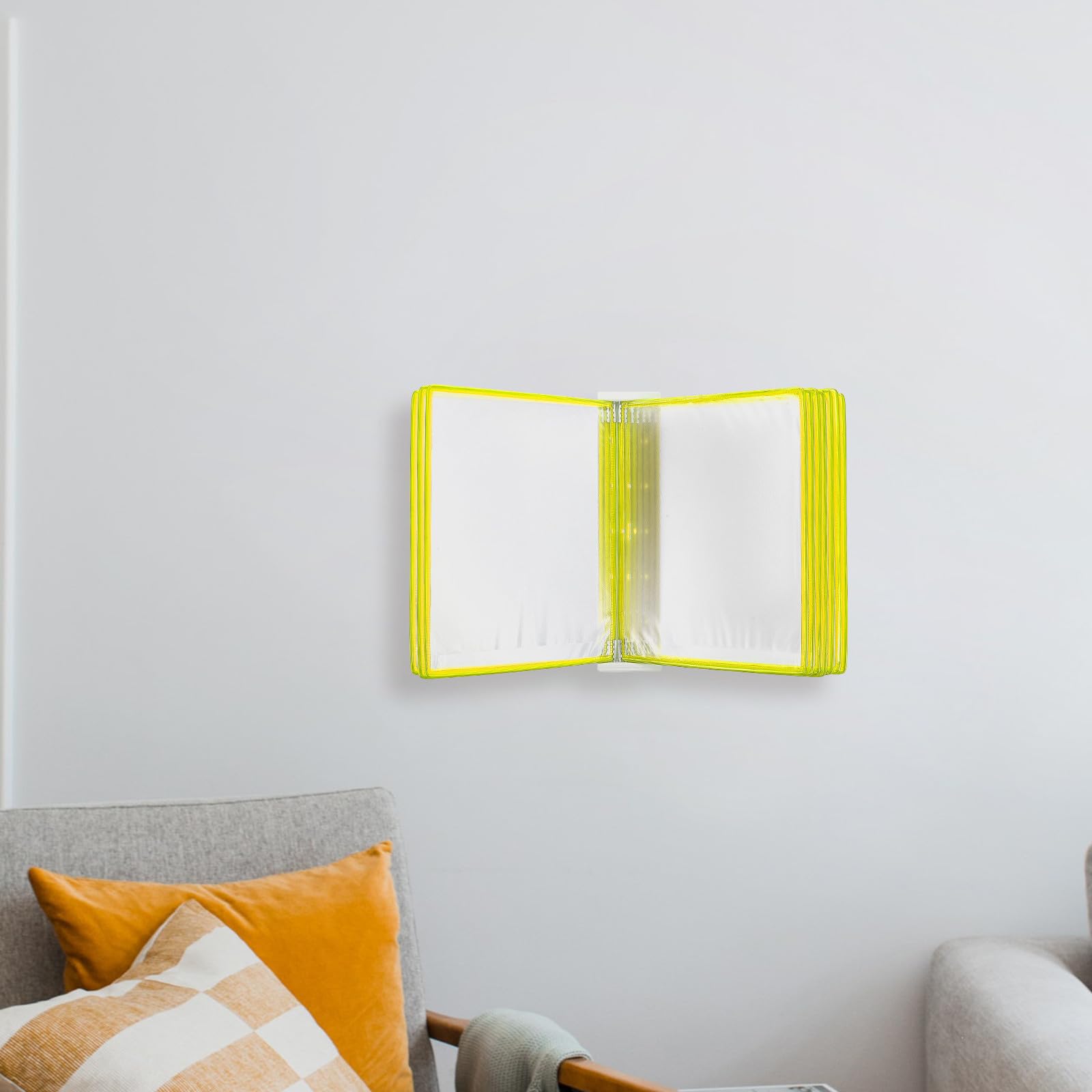 SHINEOFI Organizador de Pared para Oficina A4 con 10 Compartimentos