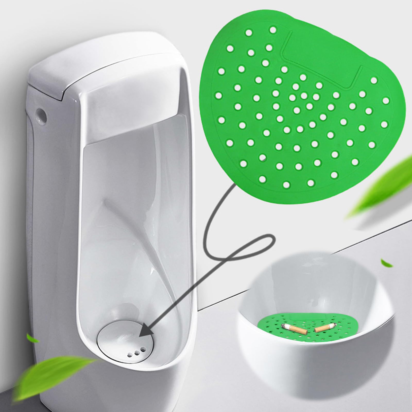 Rejilla de Urinarios Filtros de Urinario Perfumado Inserto 16 piezas