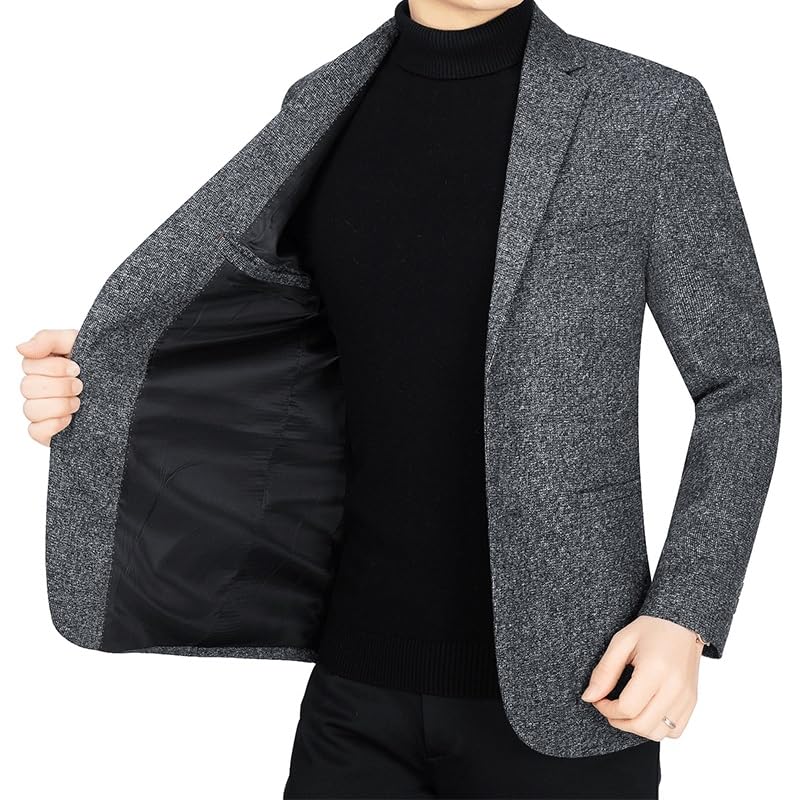 Casual Blazers Mens Blazers Casual Sport Coat Lightweight Slim Fit Two Button Suit Jacket Western Sport Coats2