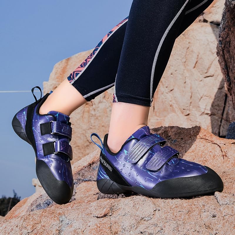 Rock Climbing Shoes for Men & Women Bouldering Shoes for Indoor Outdoor Climbing Slip-Resistant Lightweight