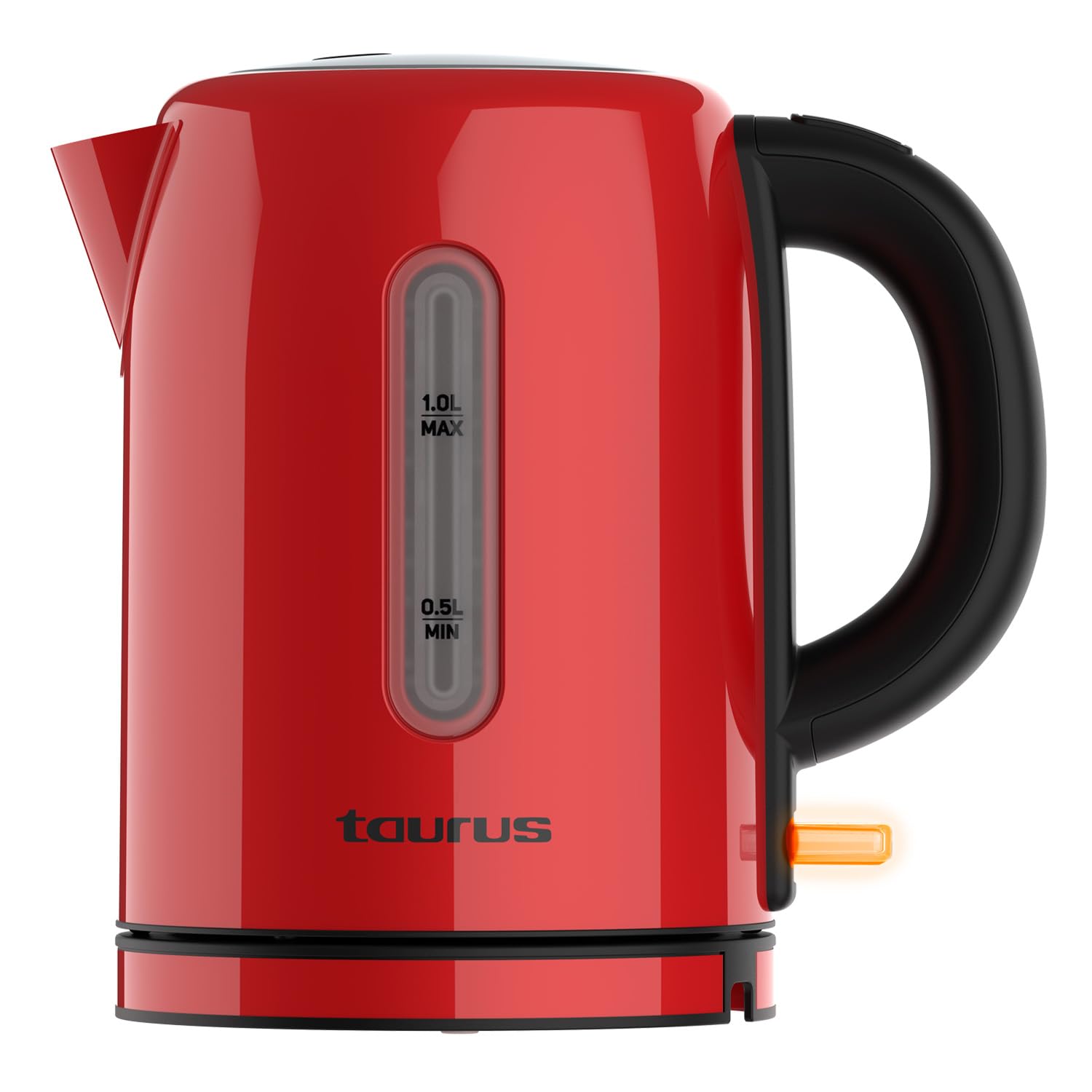 Taurus Vintage Red Waterkoker, 2200 W, 1,7 l, 360 graden