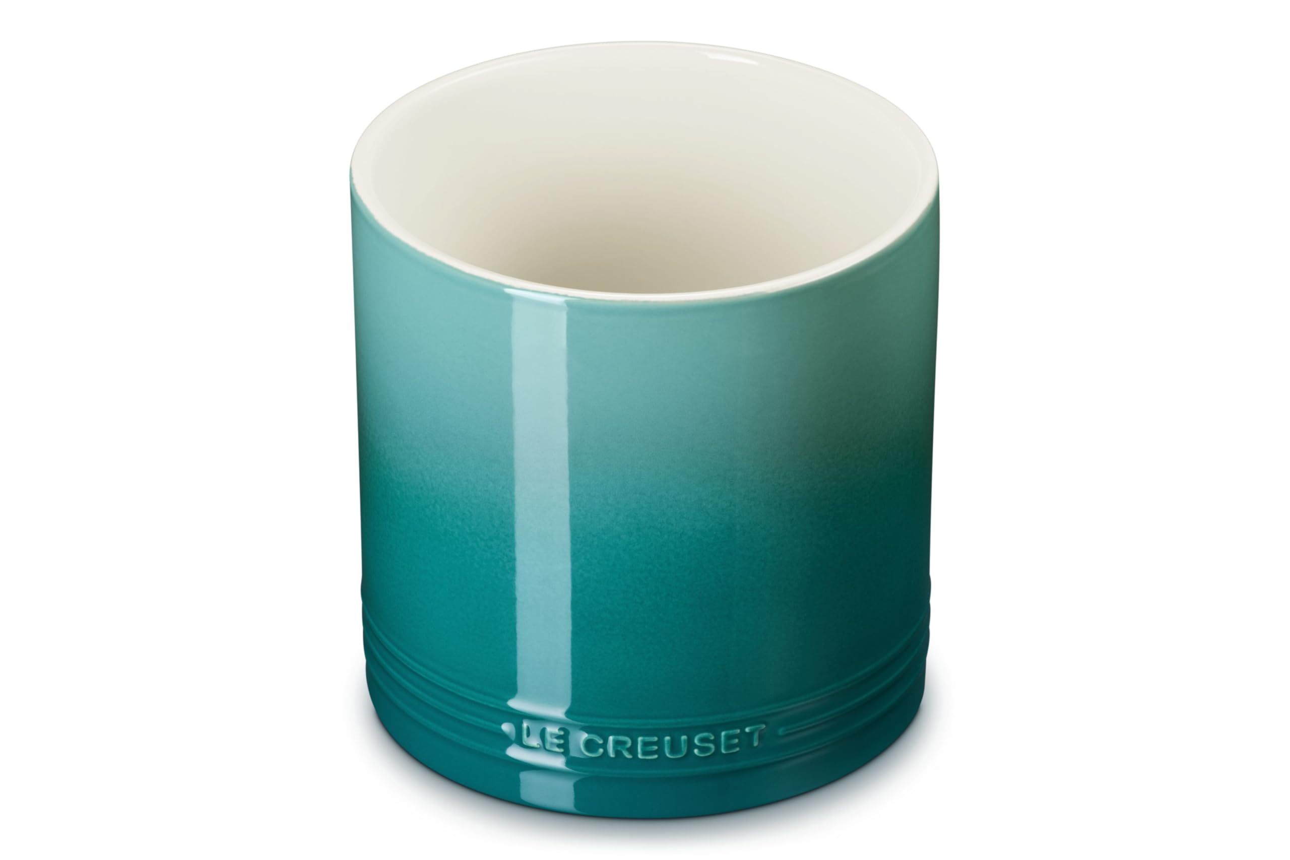 Le Creuset Stoneware Signature Utensil Crock, 2.7 qt., Riviera