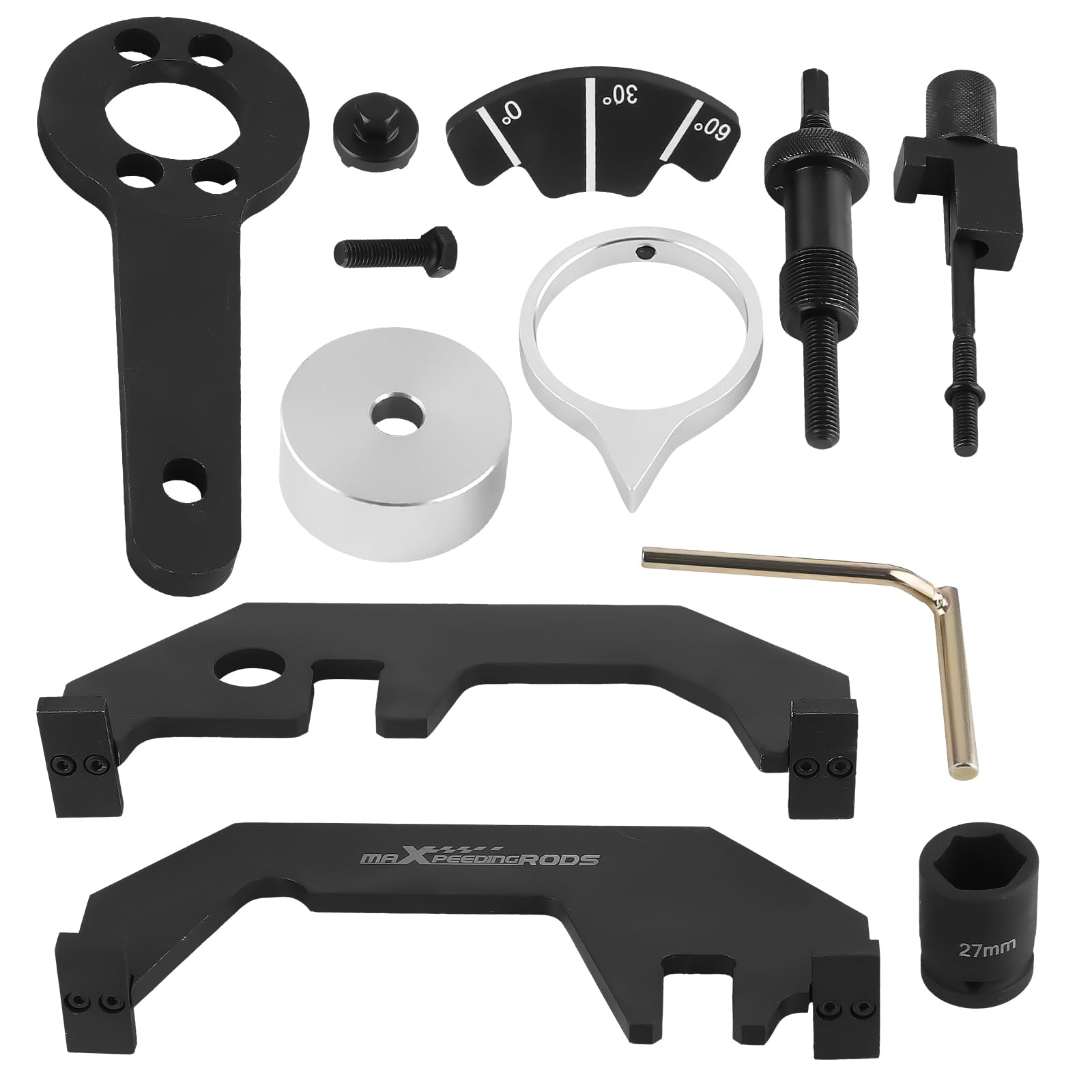 maXpeedingrods Outil de blocage de chaîne de distribution moteur pour BMW | N62 N73 Série 7 E65 E66 735i 740i 745i 750i 760i Timing Cambio Outil de verrouillage d'arbre à cames de verrouillage 119340