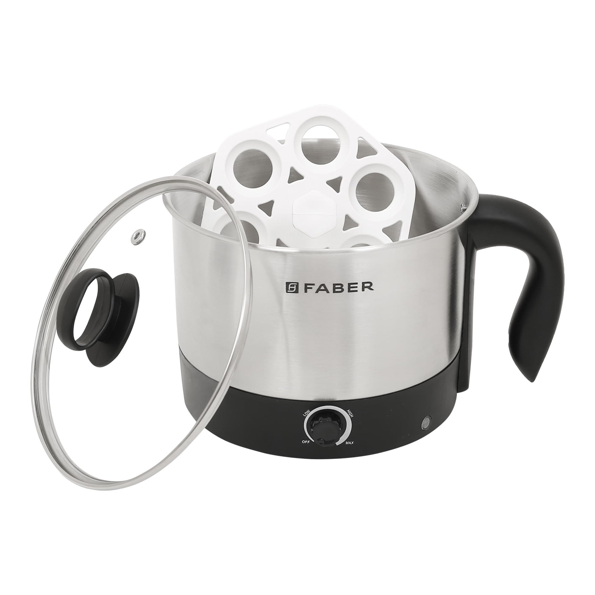 Faber Multi Cooker - 700W, Stainless Steel -2