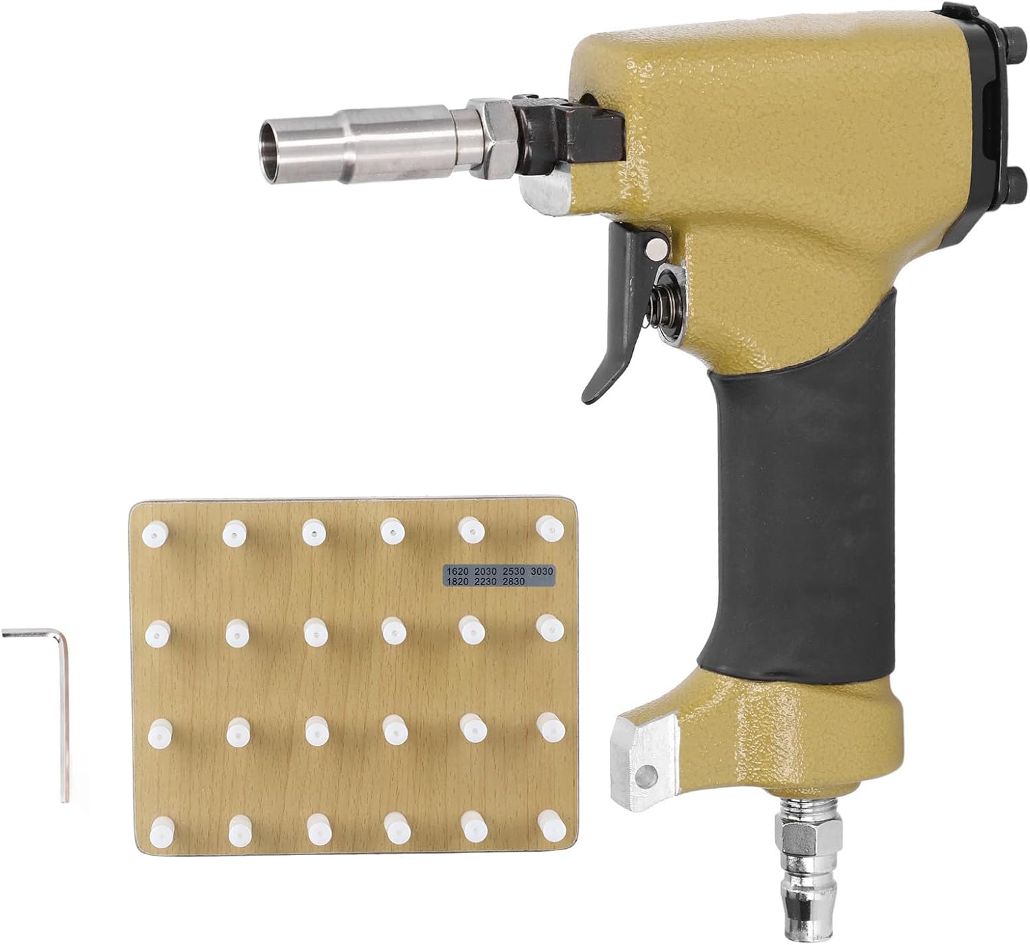 Pneumatic Thumbtack, Pneumatic Thumbtack Air Power Decorative Nailer Trim Finish Pin Tool 47kgf per Cubic Centimeter for Fasten, Finish Nailers (1820)
