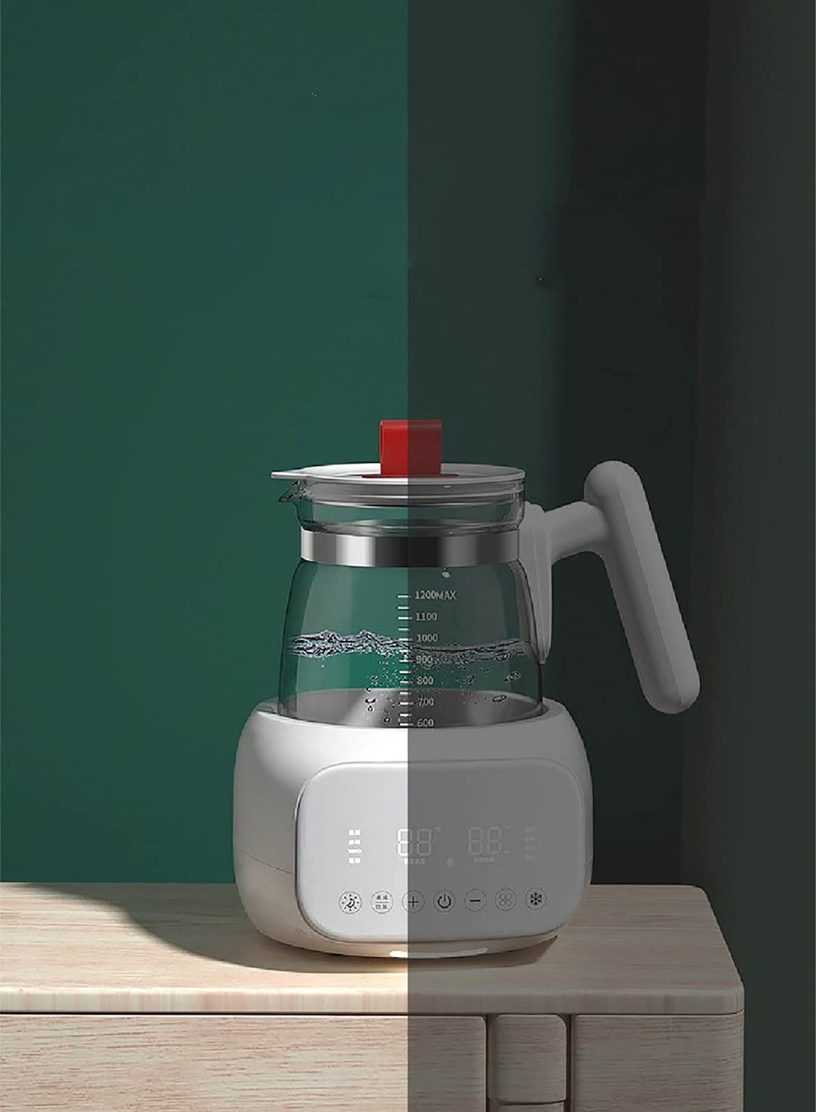 1200ML Automatische Home Thermostat Milch Conditioner Smart Thermos Baby Milchpulver Wärmer 220V A,A