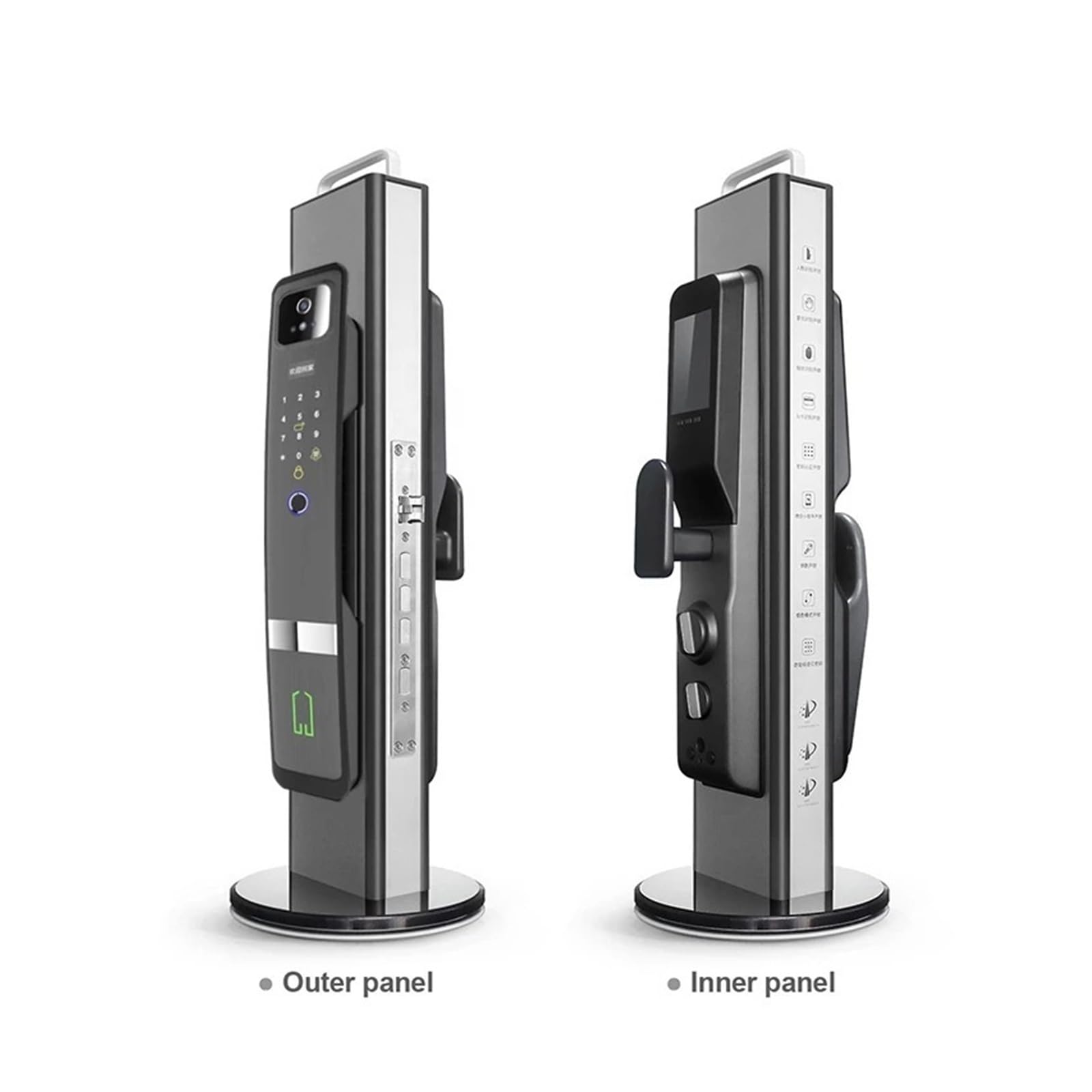 Tuya App Controlled Lock 3D Face Recognition Smart Door Lock With ...