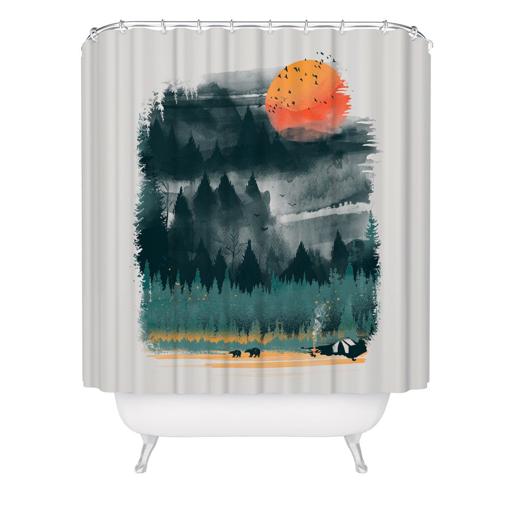 Outdoor Themed Shower Curtains Curtains & Drapes 2023