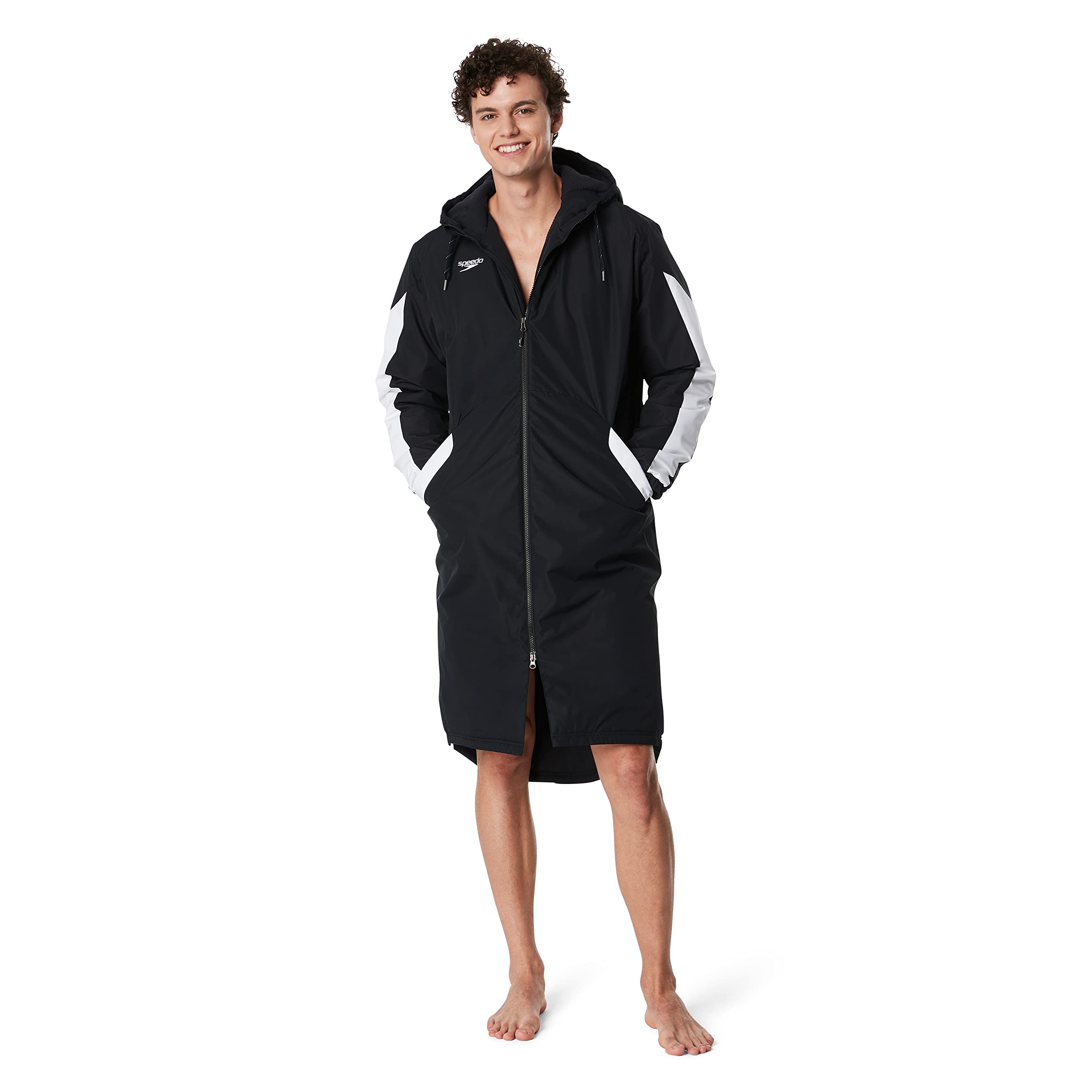 Speedo, Parka unisex para adultos, con forro polar, colores del equipo