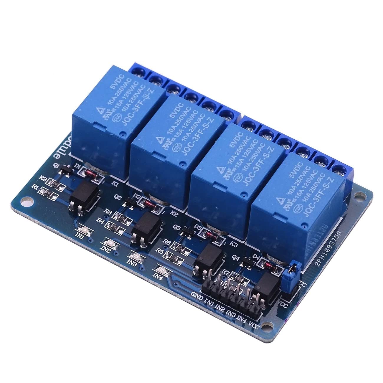 Buy AlphaTonic® 4 Channel Relay Module Control Board For Arduino ...
