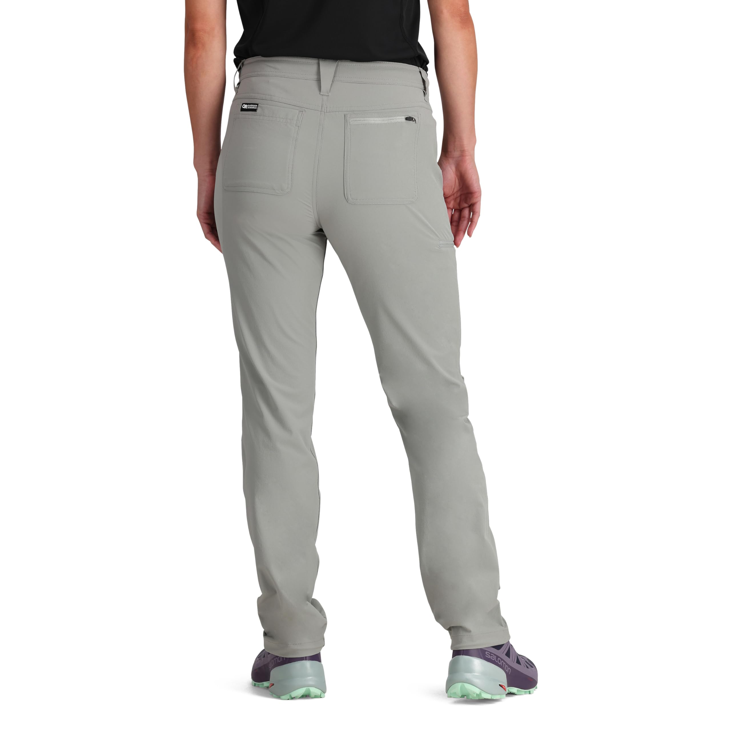 Outdoor Research Women's Ferrosi Pants-Plus-Regular, Light Pewter, 22W