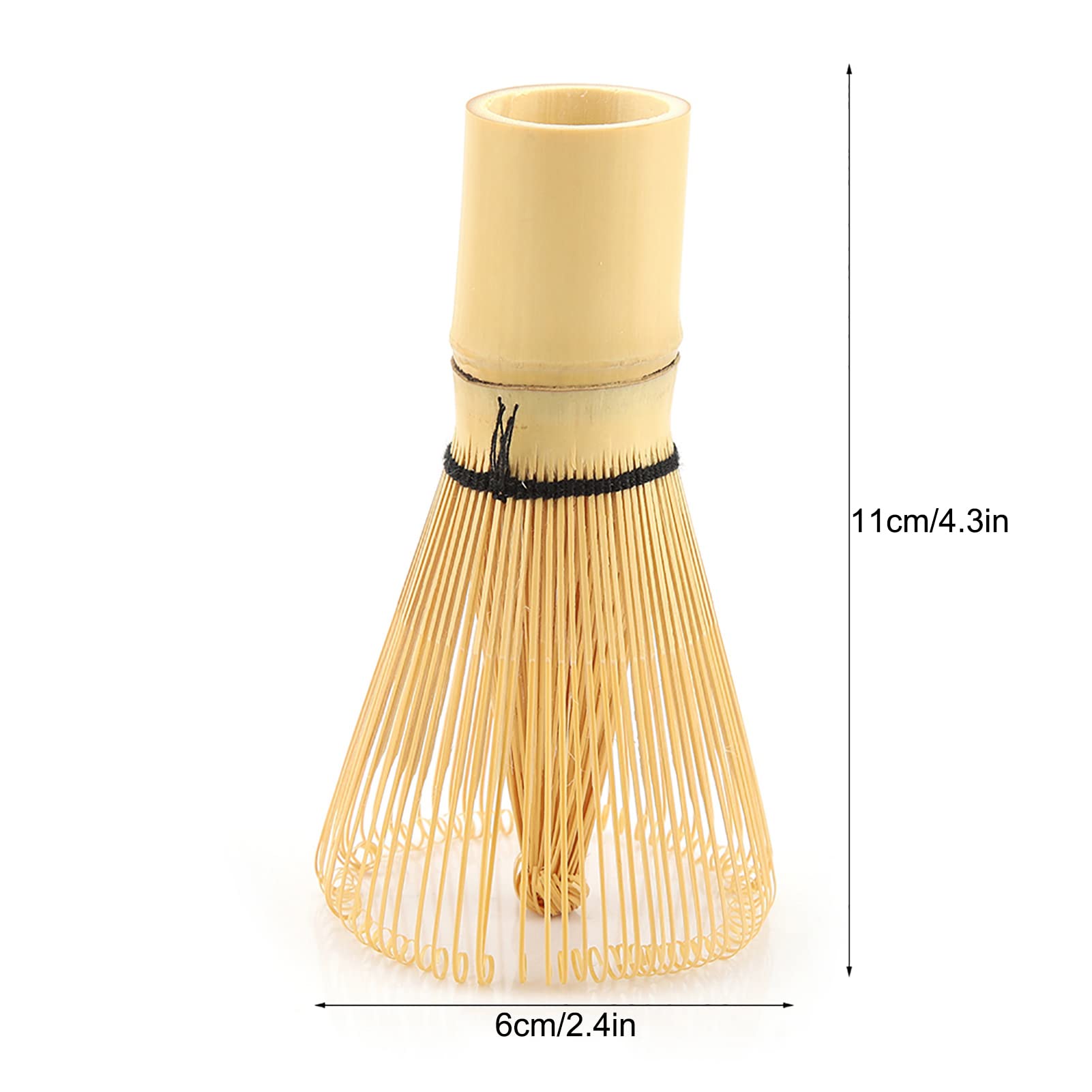 Matcha Whisk, Japanese Matcha Stirrer Tea Whisk Chasen Preparing Matcha Powder Brush Tool 64 Prongs (Eighty copies (80 copies))
