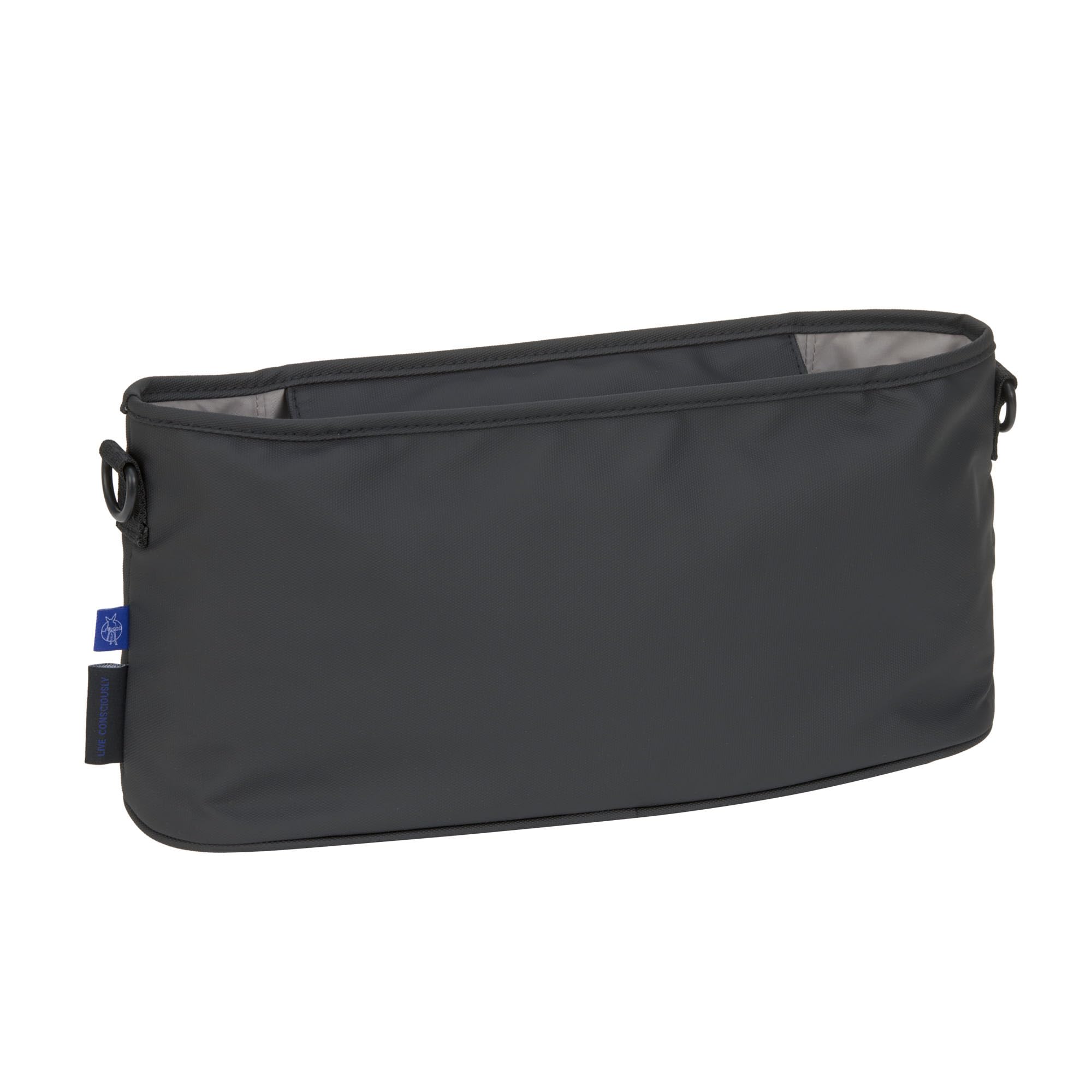 LÄSSIG Organizzatore per carrozzina per bambini organizzatore per carrozzina borsa per carrozzina con attacco per carrozzina/Buggy Organizer black