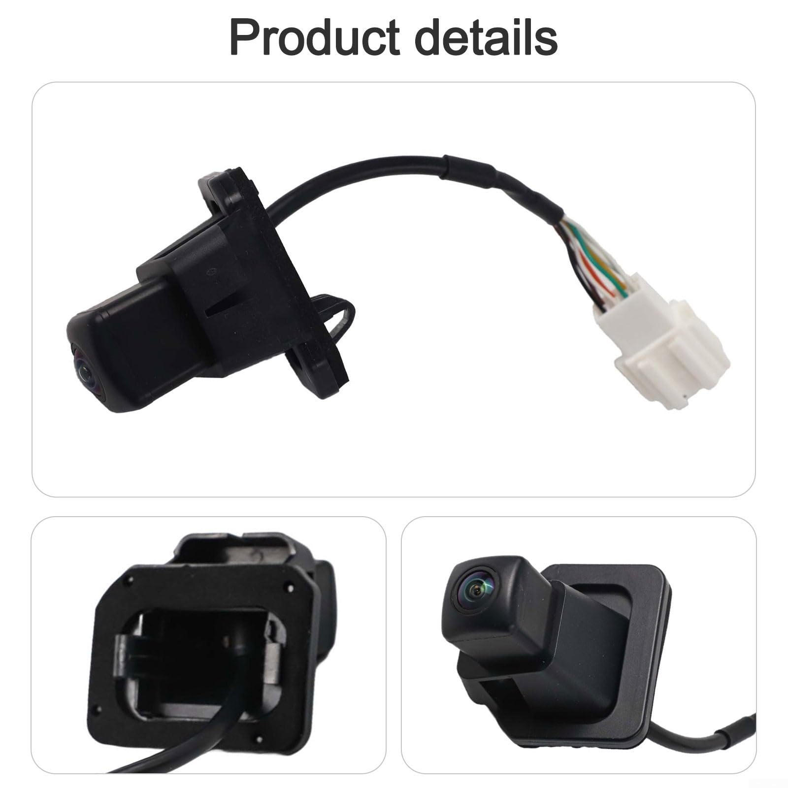 Cámara de visión trasera para Honda para jazz 2014-2018 IP68 impermeable