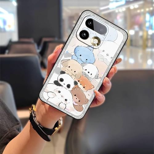 Phone Case Compatible with OPPO Realme16 Pro Plus, Shockproof Anti-knock Protective Waterproof Durable Anti-dust Cartoon Phone P