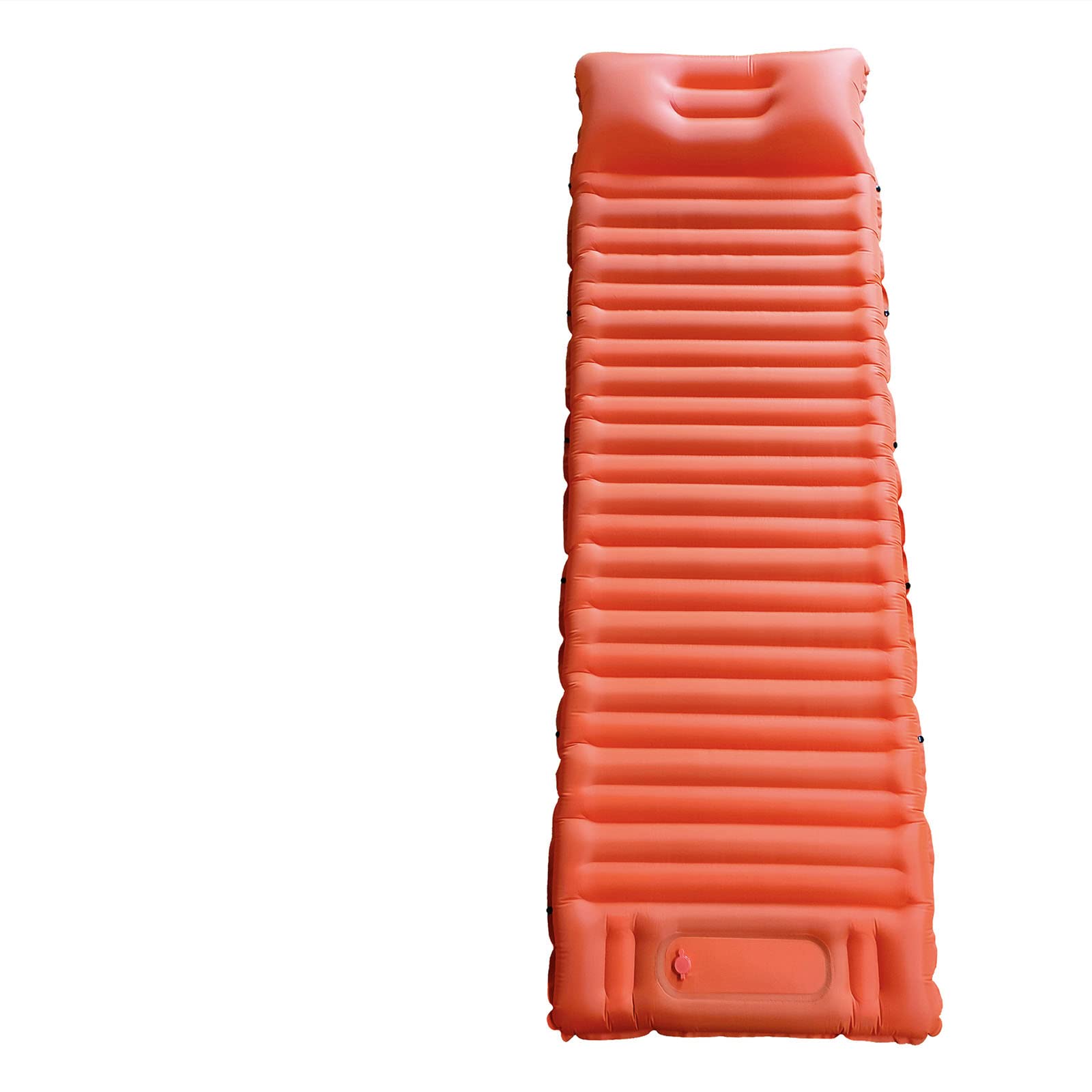 Cuscino Gonfiabile da Esterno Letto Gonfiabile da Campeggio 40D Materassino Gonfiabile Portatile in Nylon per Pranzo da Ufficio (Orange)