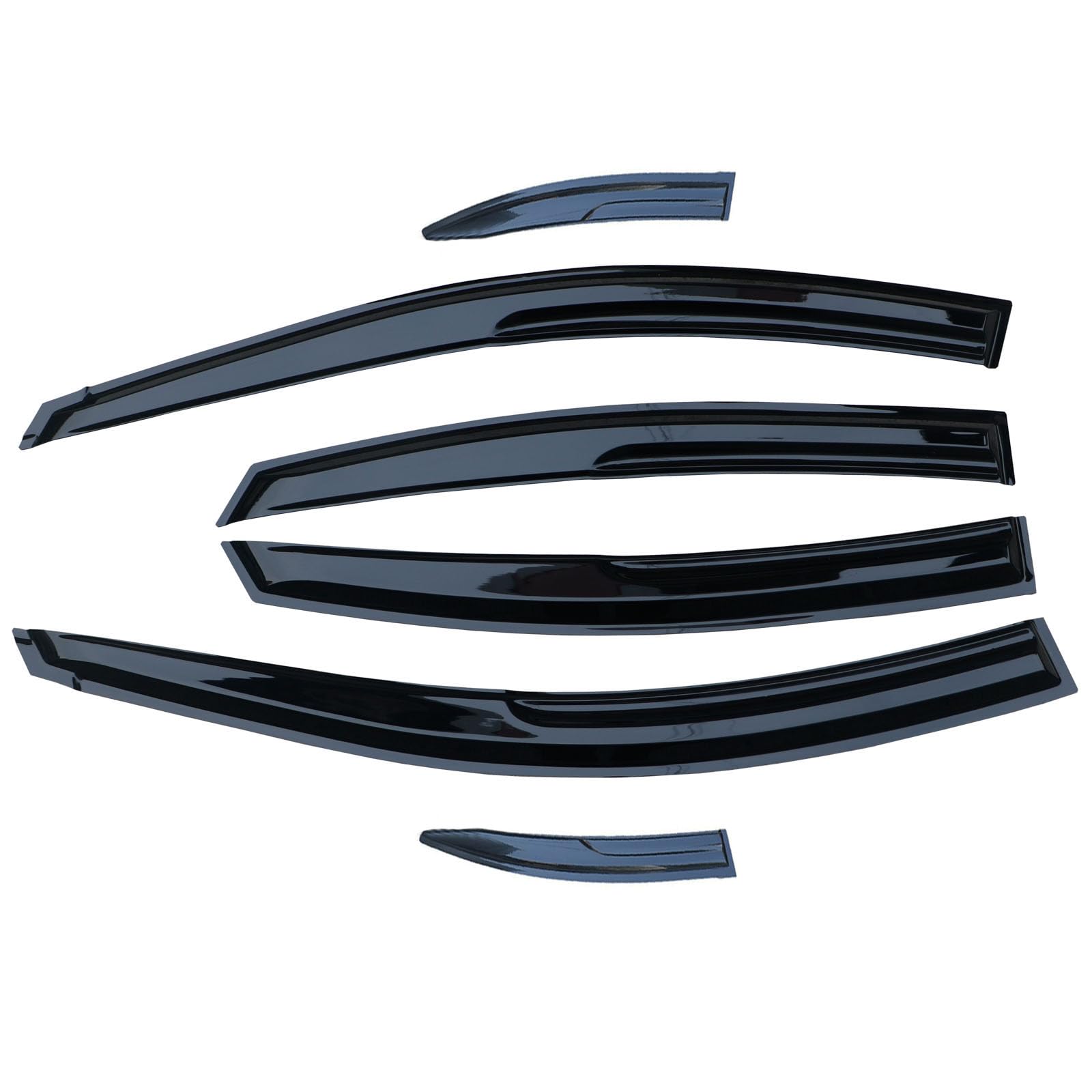 Refugio De Visera De Ventana De Coche Para Honda Civic FL Hatchb 11th Gen 2022 ~ 2025 Lluvia Ceja Ventilación Toldo Deflector De Humo Accorios De Protección - AliExprs