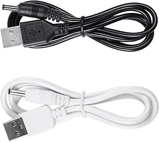 Charger Cable Replacement for Fairywill/Dnsly/Initio/Vekkia Electric Toothbrush, USB Charging Cord 3 ft (2-Pack)