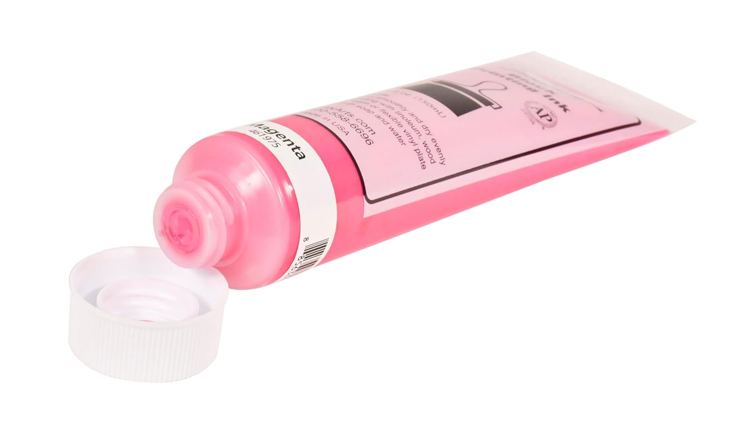 Sax True Flow Water Soluble Block Printing Ink, 5 Ounce Tube, Magenta