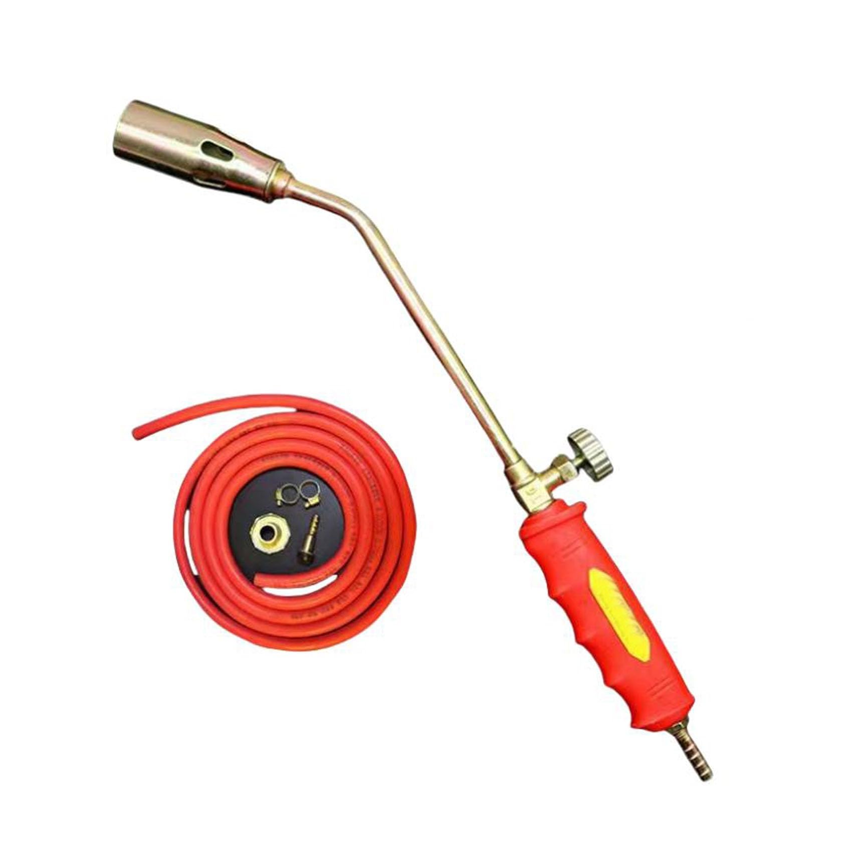 New 1,900,000 BTU High Performance Propane Torch Weed Burner Kit Gas Powered Weed Burners with 2m Hose for Gardening Weed Weed (Single Opening,50)